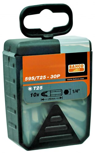 BAHCO Csavarbehajtó bit TORX® T40x25 mm (30 db)