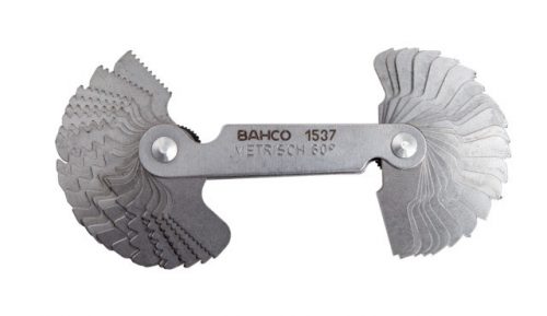 BAHCO Metrikus 60° és 55° Whitworth menetfésű