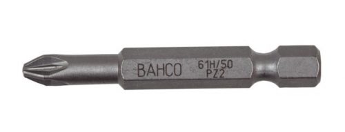 BAHCO 1/4" Extra kemény torziós bit, 50mm, PZ2, 5 bit/csomag