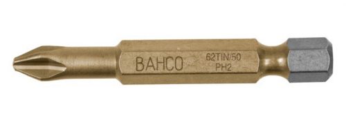 BAHCO Titán bit PH1 csavarokhoz, 50mm, bliszteres csomagolásban, 2db/csomag