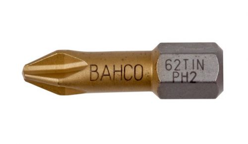 BAHCO Titán bit PH1 csavarokhoz, 25mm, bliszteres csomagolásban, 2db/csomag