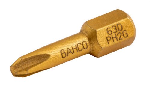 BAHCO PHG2 gyémánt bit gipszkartoncsavarokhoz, 25mm, 2 bit/csomag