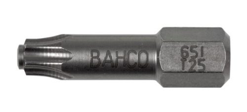 BAHCO Rozsdamentes acél bit TORX®10 csavarokhoz, 5bit/csomag