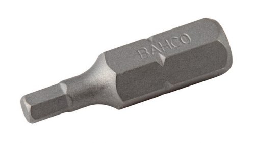 BAHCO 5/16" Bit imbuszfejű csavarokhoz, H4, belső kulcsnyílású, 5 bit/csomag, 30mm