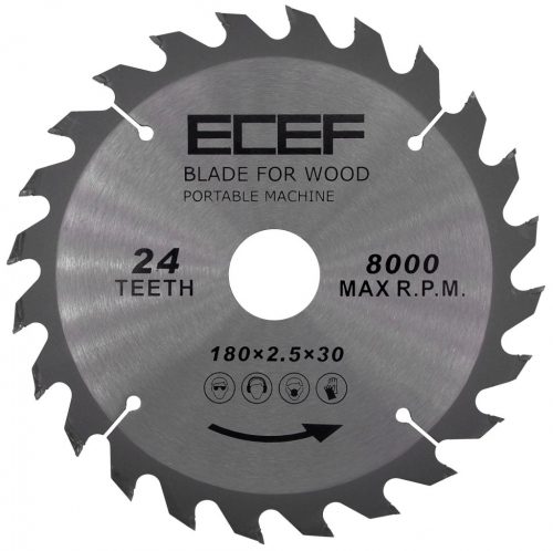 ECEF Vídiás faipari Körfűrész tárcsa 160 mm 30H 40TH