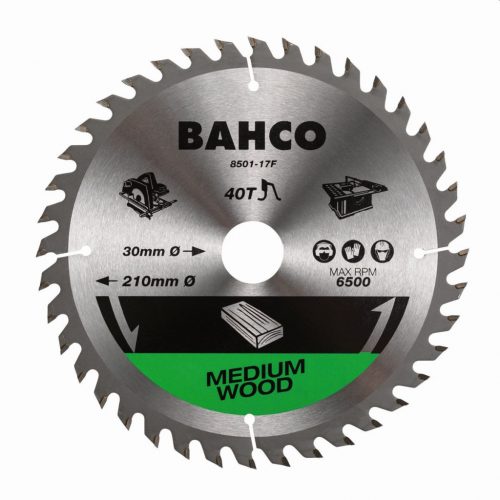 BAHCO (anno SANDVIK) Körfűrész tárcsa vidiás, 184 mm, gyorsvágáshoz fára