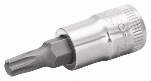 BAHCO 1/4" dugókulcs TORX csavarokhoz T10