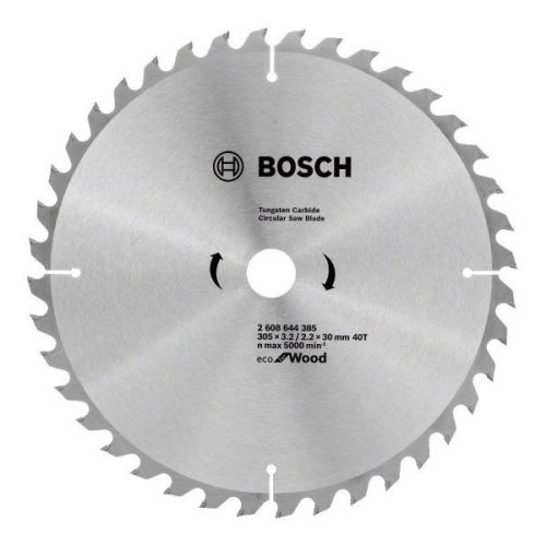 BOSCH Körfűrész tárcsa 305x3,2/2,2x30 mm z=40T