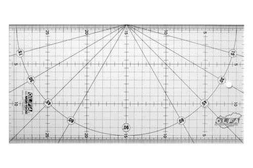 OLFA MQR-15X30 Műanyag vonalzó, 15x30cm